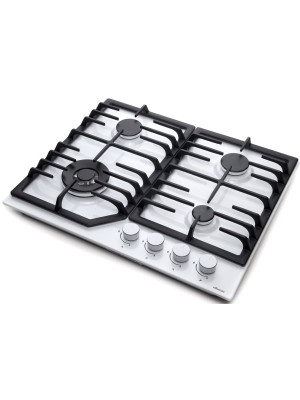 Газовая варочная панель Konigin Blaze 604 WHW сбоку