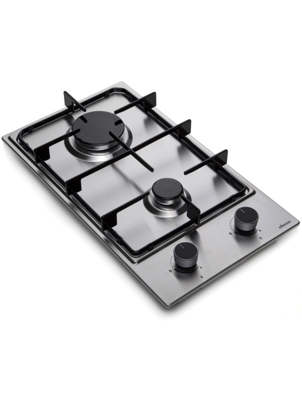 Газовая варочная панель Konigin Spark 302 IXE сбоку