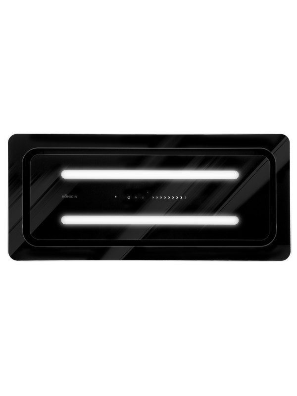 Вытяжка Konigin Altezza Black 60 снизу