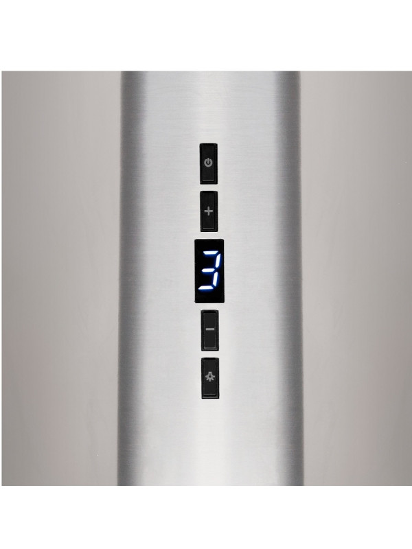 Вытяжка Konigin Ester 31 Inox/Black Glass вблизи