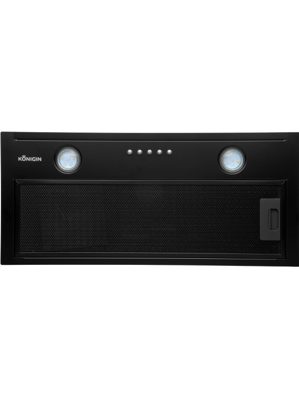 Вытяжка Konigin Flatbox Full 50 Black снизу