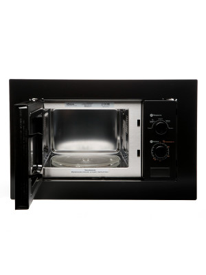 Микроволновая печь Konigin SHMB717BFP Black в раскрытом виде