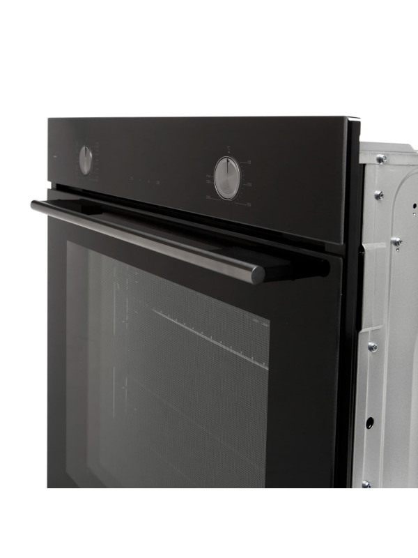Электрический духовой шкаф Konigin Barberry 60 BK E10 Black под углом (1)