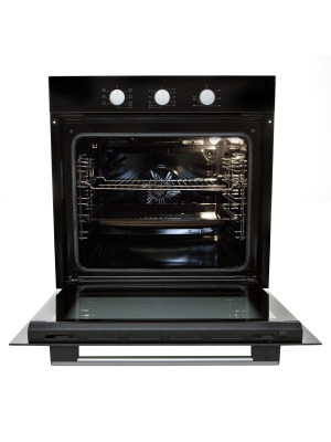 Электрический духовой шкаф Konigin Barberry 60 BK MR7 Black спереди
