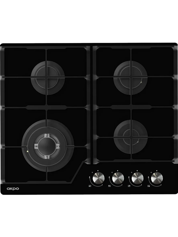 Газовая варочная панель Akpo PGA 604 HGC-T BL Black