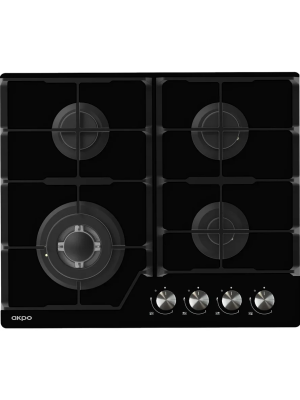 Газовая варочная панель Akpo PGA 604 HGC-T BL Black