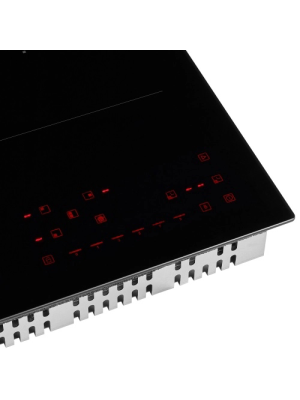 Индукционная варочная панель Akpo PIA 45 931 20FZ BL Black вблизи