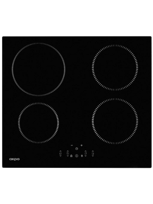 Индукционная варочная панель Akpo PIA 60 940 12CC BL Black