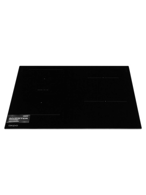Индукционная варочная панель Akpo PIA 60 941 22 FZ-1 BL Black спереди