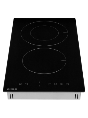 Электрическая варочная панель Akpo PKA 30 9105K BL Black спереди