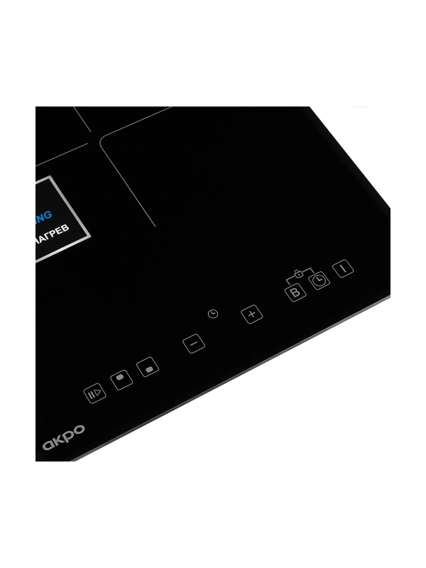 Индукционная варочная панель Akpo PIA 3092012CC BL Black вблизи