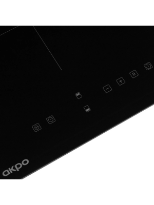 Индукционная варочная панель Akpo PIA 3092018K BL Black вблизи