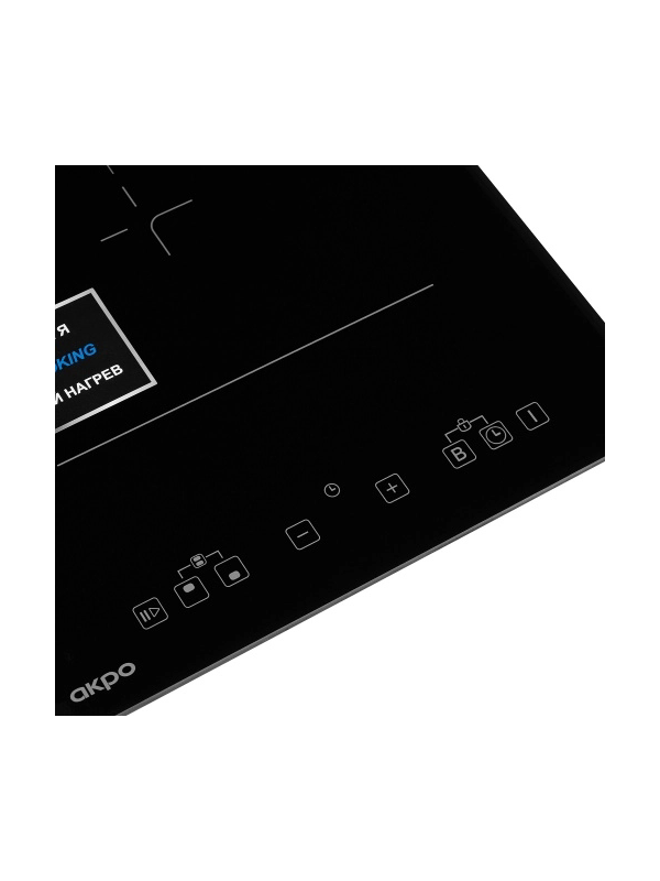 Индукционная варочная панель Akpo PIA 3092118FZ BL Black вблизи