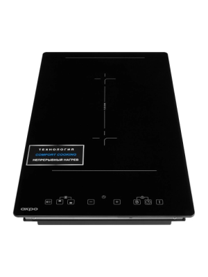 Индукционная варочная панель Akpo PIA 3092118FZ BL Black спереди