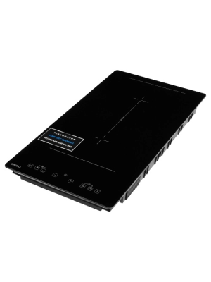 Индукционная варочная панель Akpo PIA 3092118FZ BL Black сбоку