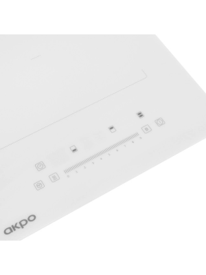 Индукционная варочная панель Akpo PIA 3092119FZ WH White вблизи