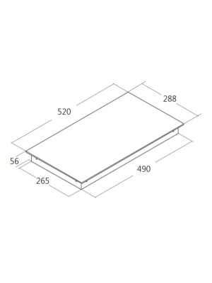 Индукционная варочная панель Akpo PIA 3092119FZ WH White схема