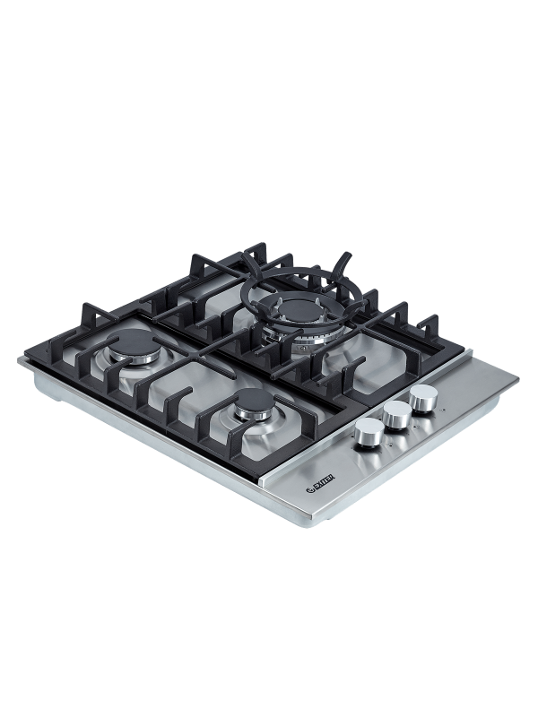 Газовая варочная панель Exiteq EXH-206 Inox сбоку