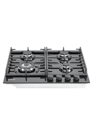 Газовая варочная панель Exiteq EXH-207 Black спереди