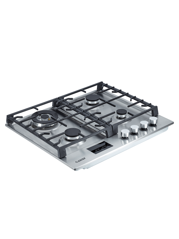 Газовая варочная панель Exiteq EXH-209 Inox сбоку