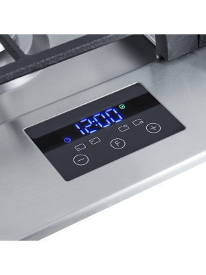 Газовая варочная панель Exiteq EXH-209 Inox дисплей