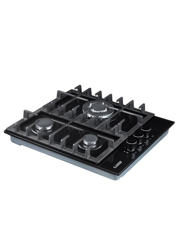 Газовая варочная панель Exiteq EXH-211 Black сбоку