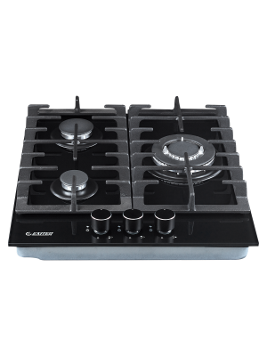 Газовая варочная панель Exiteq EXH-211 Black спереди