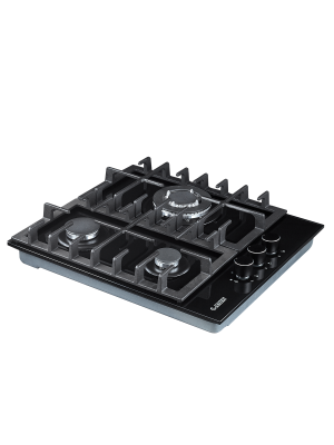 Газовая варочная панель Exiteq EXH-211 Black сбоку