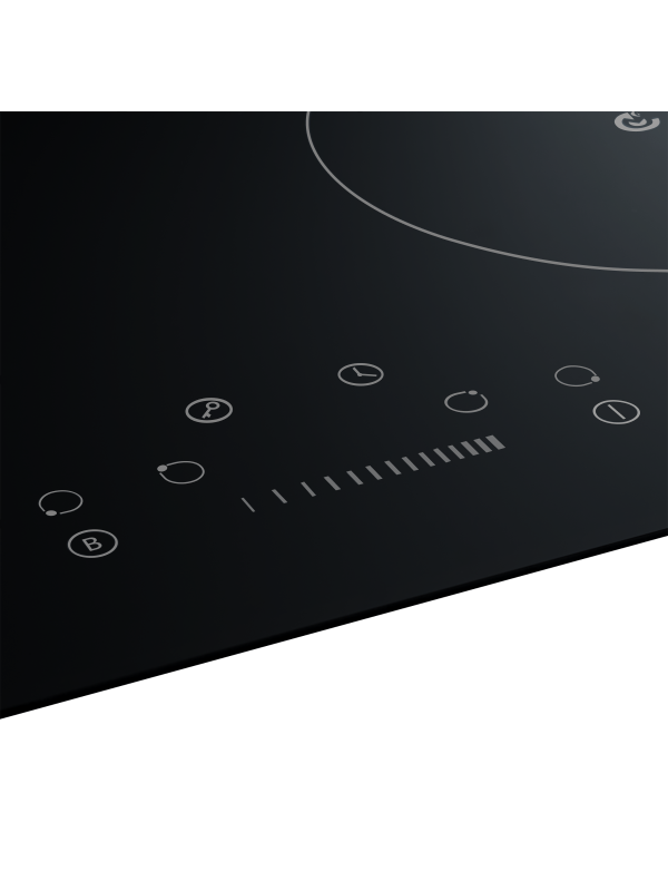 Индукционная варочная панель Exiteq EXH-502IB Black вблизи