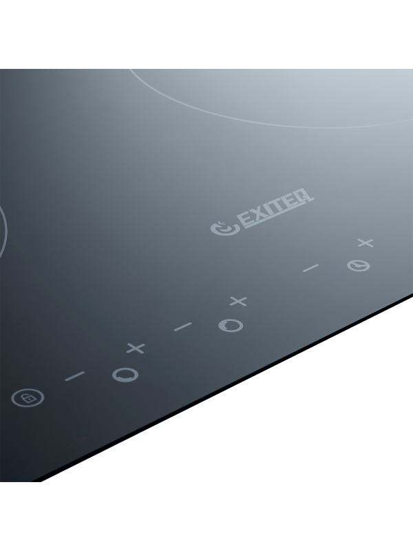 Индукционная варочная панель Exiteq EXH-508IB Black вблизи