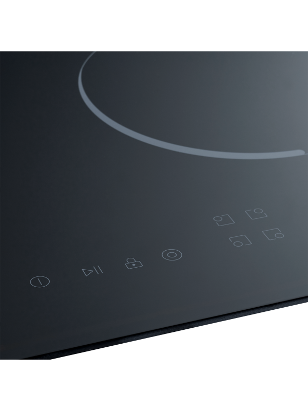 Индукционная варочная панель Exiteq EXH-512СB Black вблизи