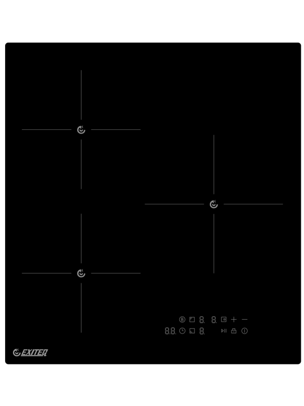 Индукционная варочная панель Exiteq EXH-514IB Black