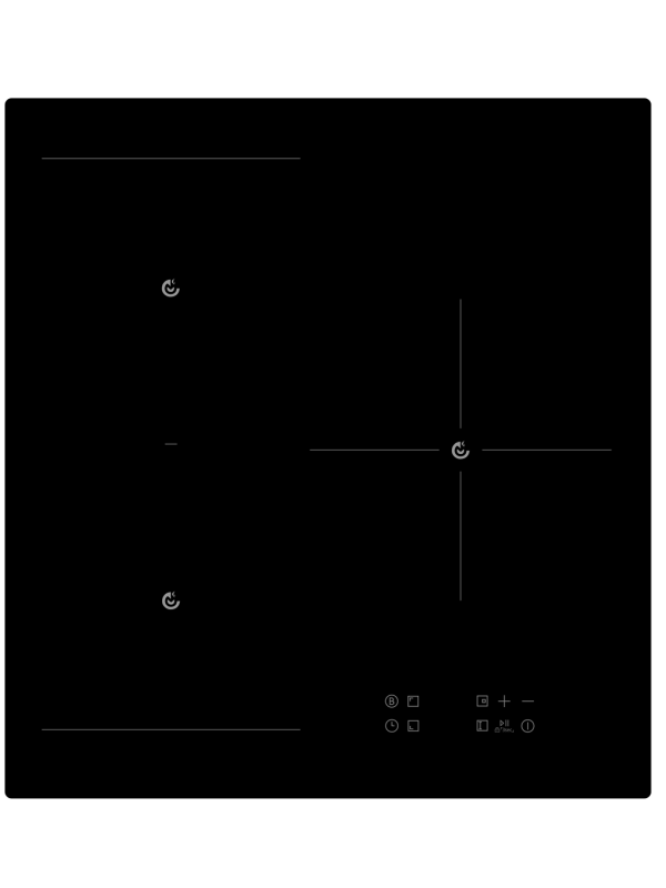Индукционная варочная панель Exiteq EXH-515IB Black