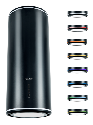 Вытяжка Exiteq EX-1306 Black rgb-подсветка