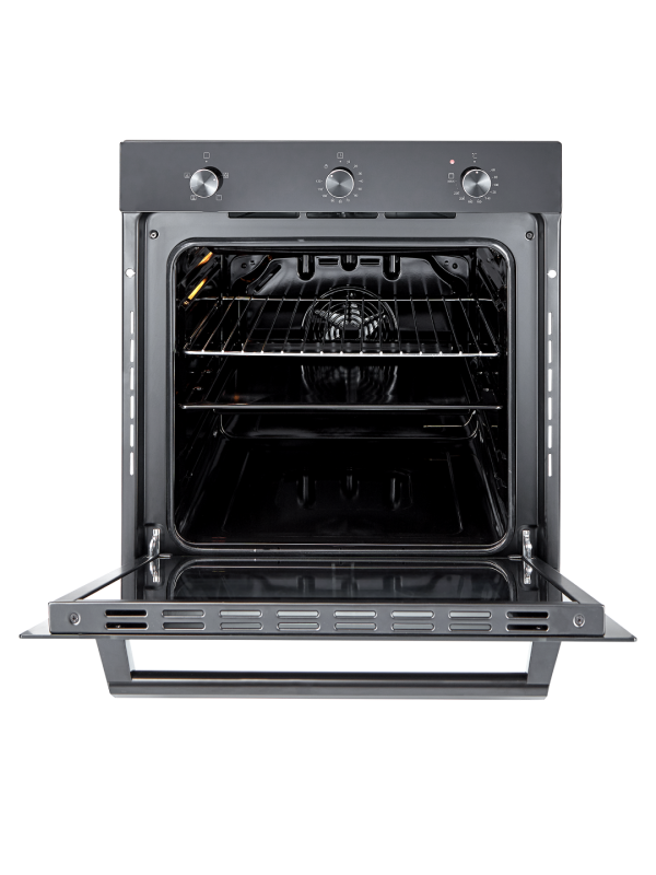 Электрический духовой шкаф Exiteq EXO-107 Black спереди