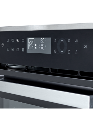 Электрический духовой шкаф Exiteq EXO-109 Black вблизи