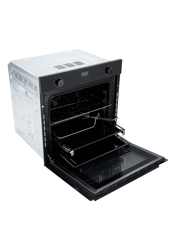 Электрический духовой шкаф Exiteq EXO-110 Black под угло