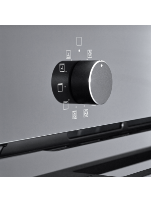 Электрический духовой шкаф Exiteq EXO-110 Black вблизи