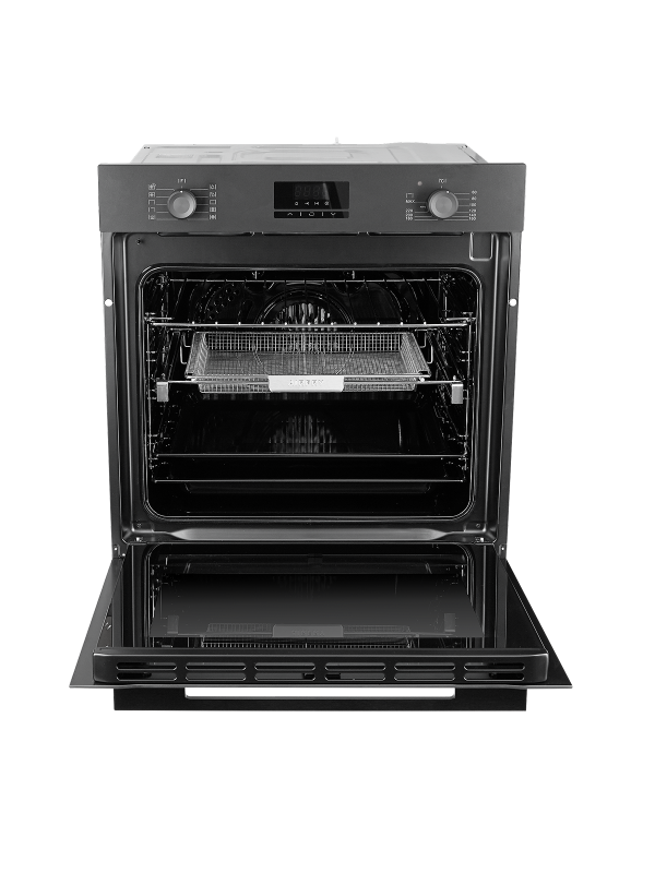 Электрический духовой шкаф Exiteq EXO-112 Black спереди