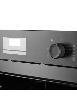 Электрический духовой шкаф Exiteq EXO-112 Black вблизи