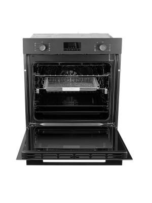 Электрический духовой шкаф Exiteq EXO-112 Black спереди