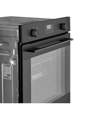 Электрический духовой шкаф Exiteq EXO-112 Black сбоку