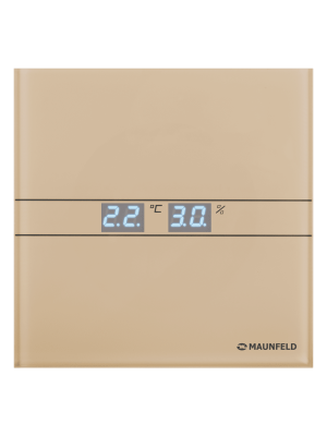 Вытяжной вентилятор Maunfeld MFE10THGBG спереди