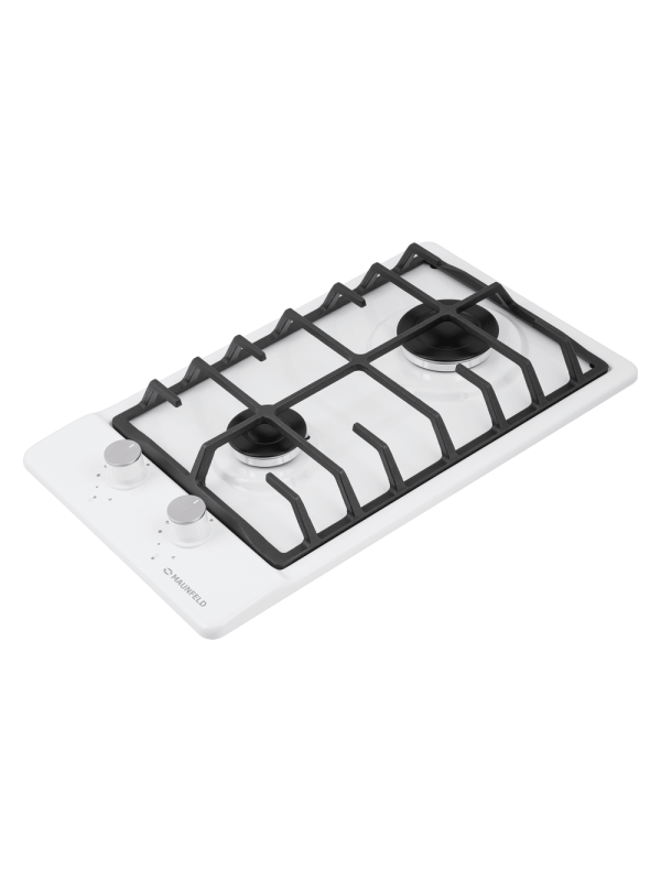 Газовая варочная панель Maunfeld EGHE.32.6CW/G White сб