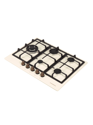 Газовая варочная панель Maunfeld EGHE.75.33CBG1.R/G Ivory сбо