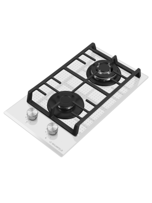 Газовая варочная панель Maunfeld EGHG.32.73CW/G White сбоку