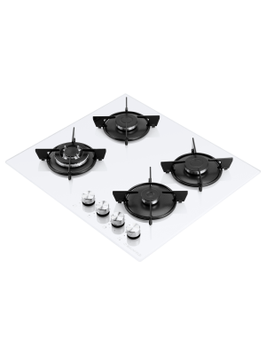 Газовая варочная панель Maunfeld EGHG.64.13STS-EW White сбоку