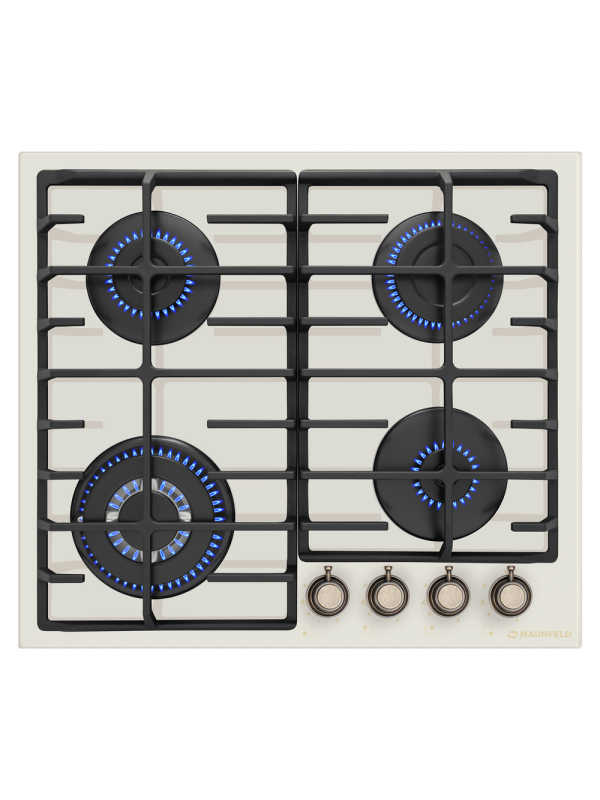 Газовая варочная панель Maunfeld EGHG.64.63CBG.R/G Beige