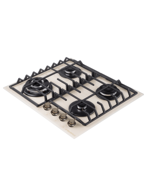 Газовая варочная панель Maunfeld EGHG.64.63CBG.R/G Beige сбоку