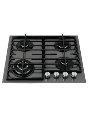 Газовая варочная панель Maunfeld EGHG.64.63CLGR/G Grey спереди